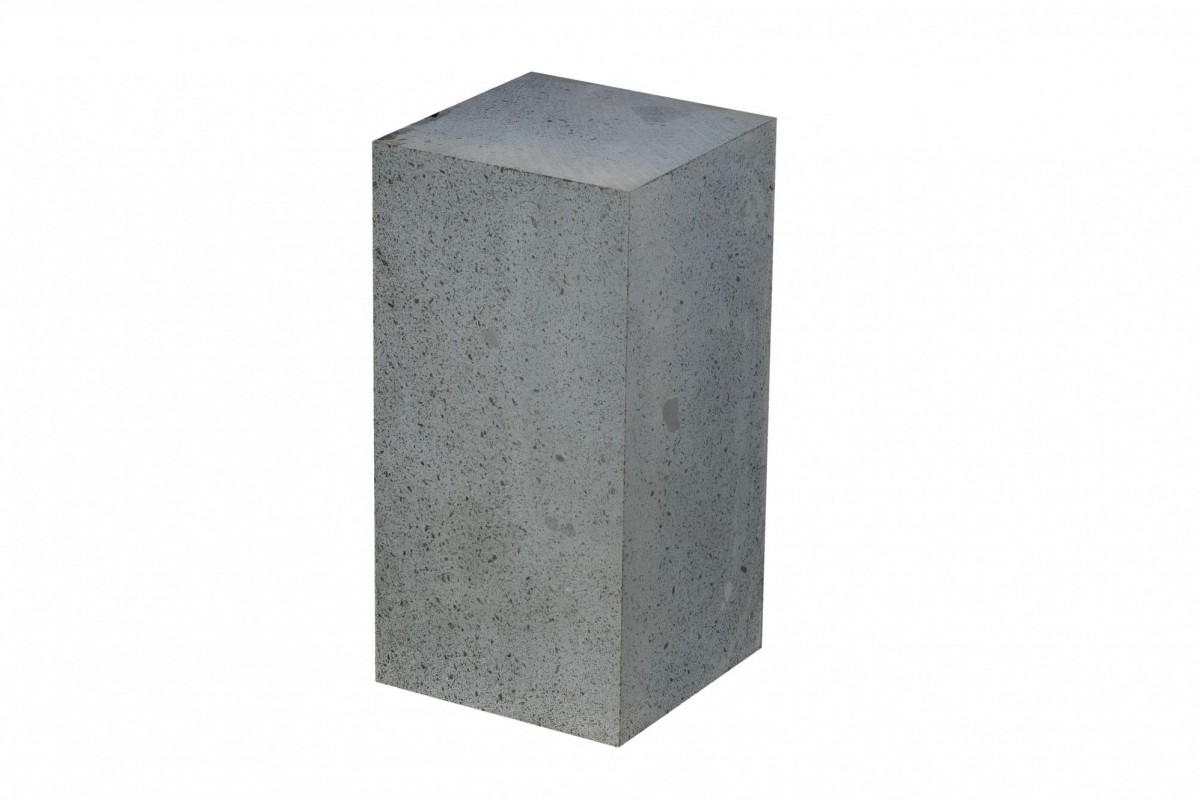 Bolard Piatra Andezit Albini 25x20x70 cm, Natur