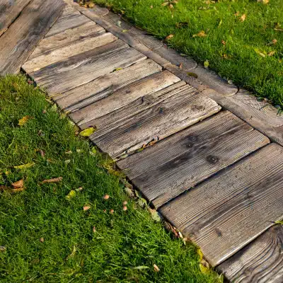 Scandura Woodstone 150x75x8 cm, Lemn Pietrificat