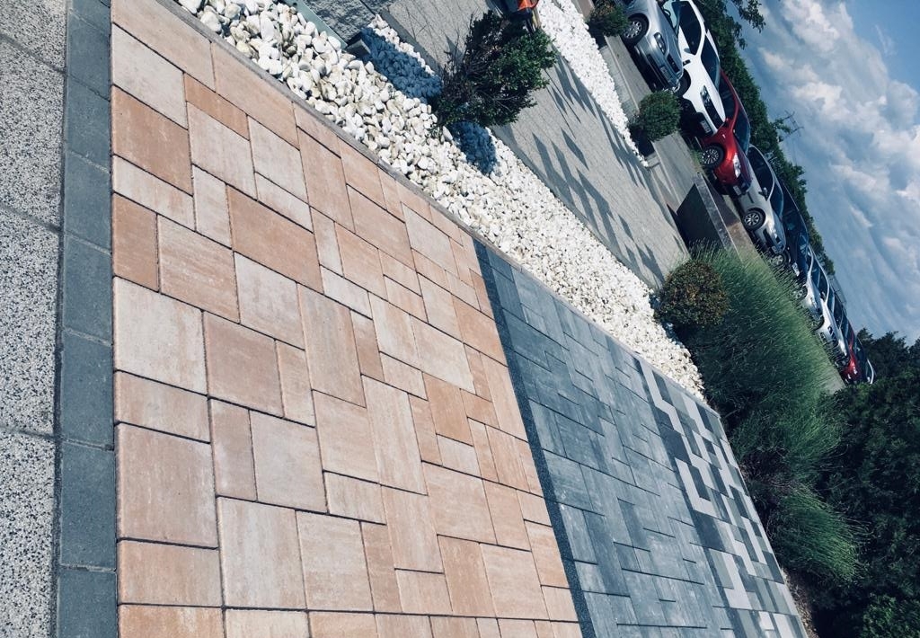 Pavaj Rettango Combi 6 cm, Bej Nuantat