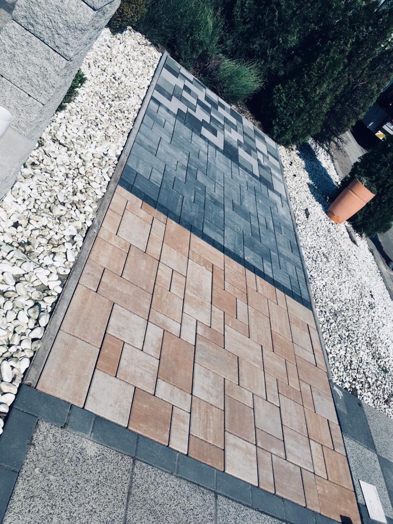 Pavaj Rettango Combi 6 cm, Bej Nuantat