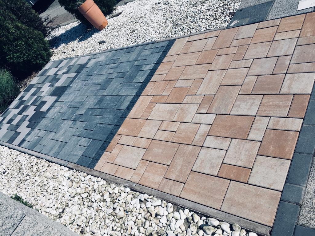 Pavaj Rettango Combi 6 cm, Bej Nuantat