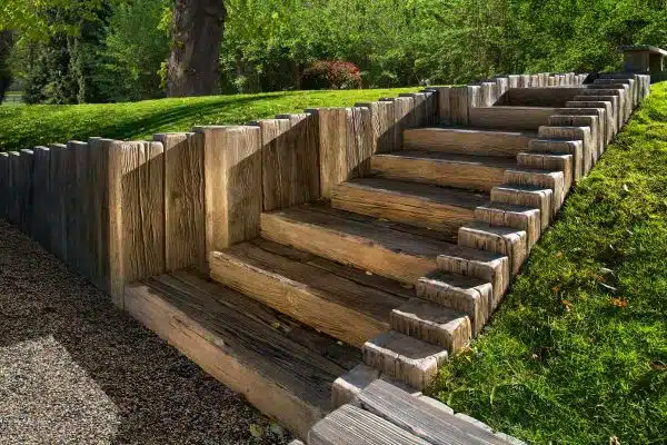 Palisada Scandura Woodstone 75x8x100 cm, Lemn Pietrificat