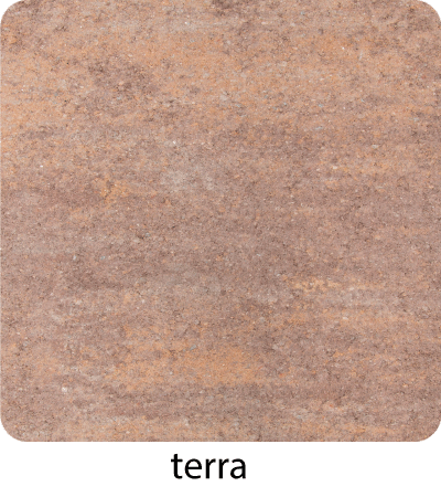 Pavaj Mediterana 40x10x6 cm, Terra