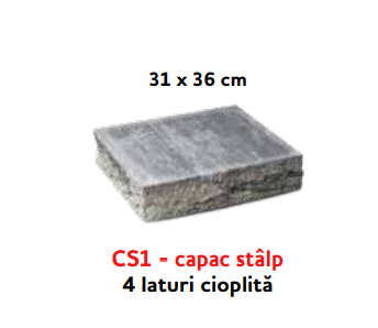 Capac Stalp Avangard CS1 31x36x8 cm