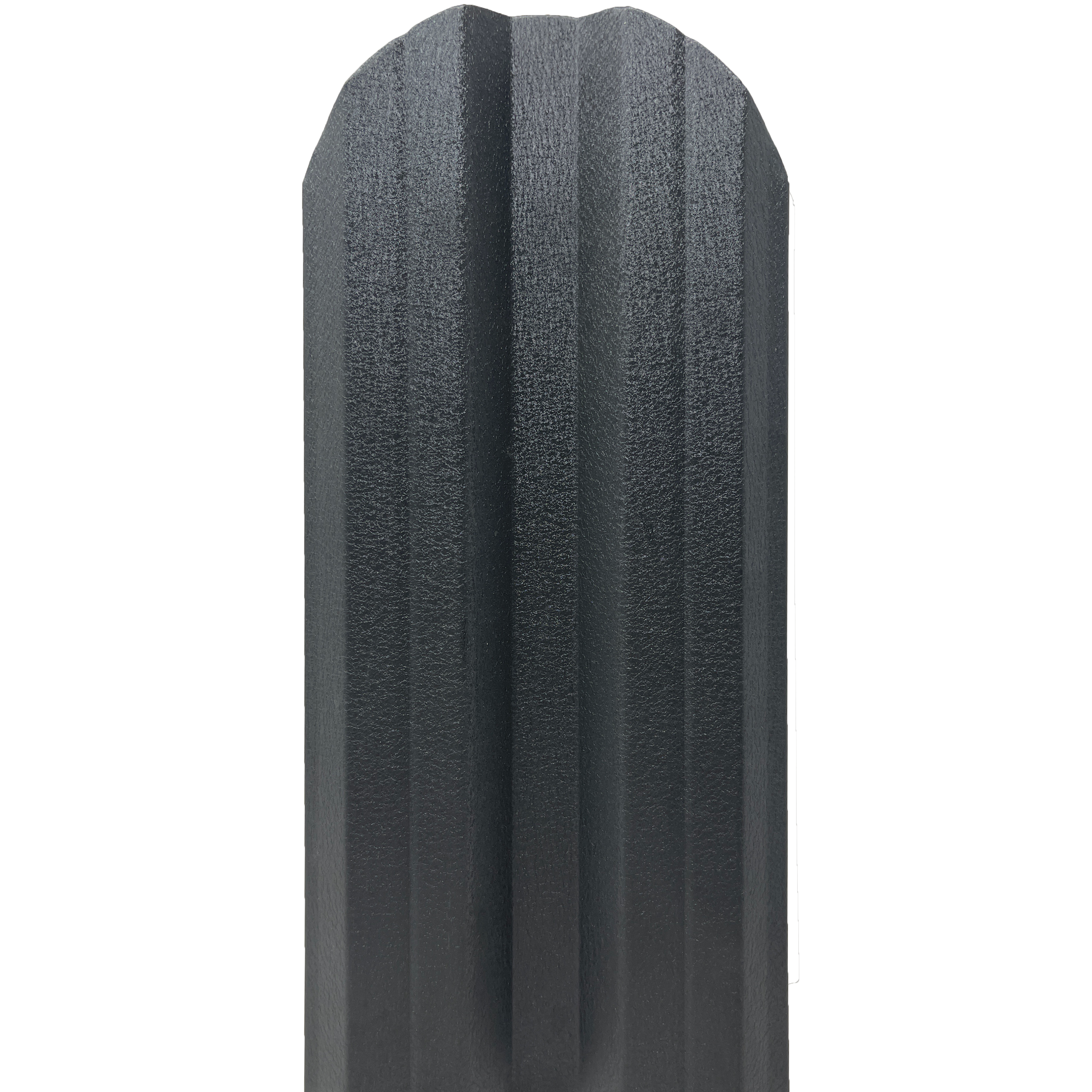Set 25 buc/3 ml Sipca Metalica Gard Mat Gri Grafit 0.45 mm, h=190cm